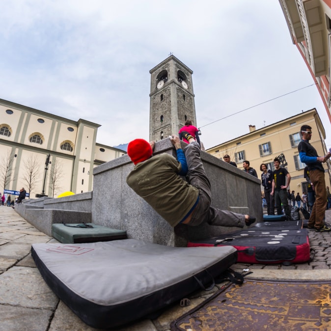 Sondrio Street Climbing Sondrio Street Climbing