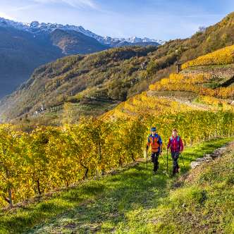 der Weihnachtszeit im Valtellina